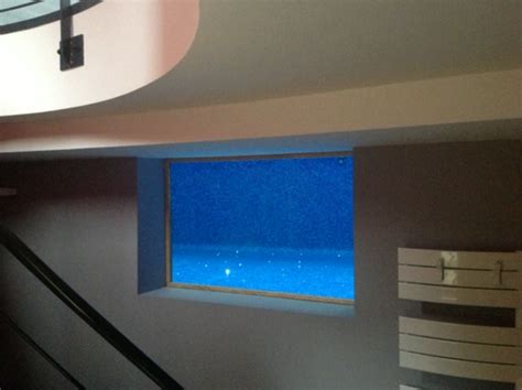 Parois de verre pour piscine, hublots 